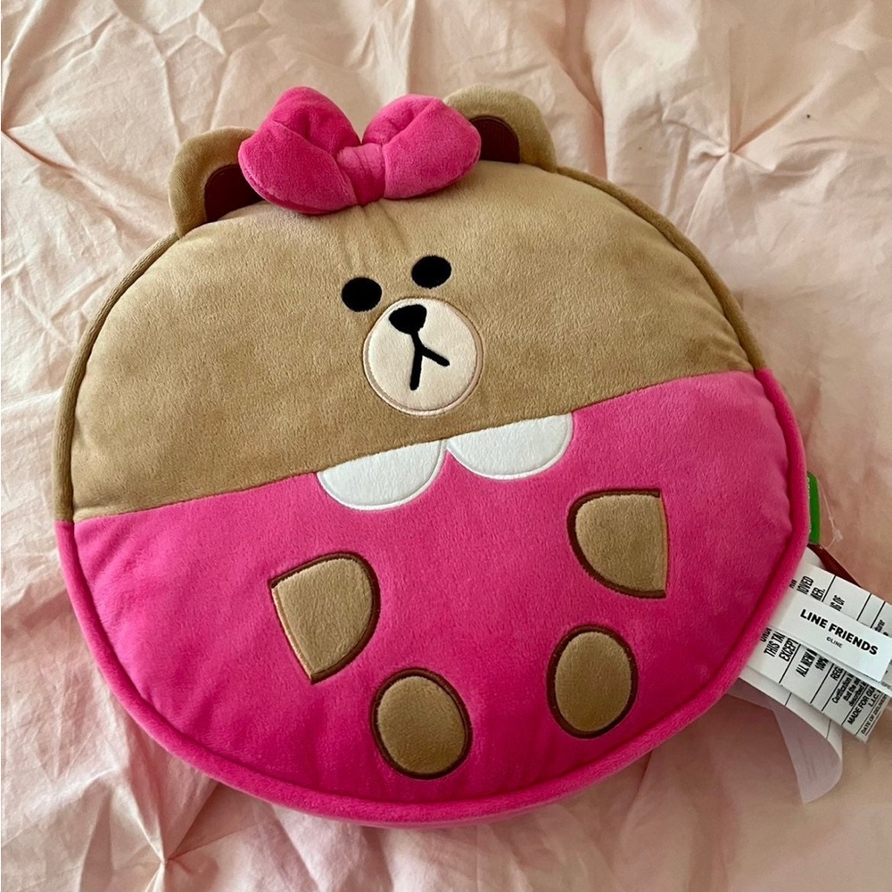 Line Friends Bear Pillow